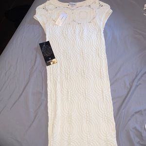 Bebe white dress